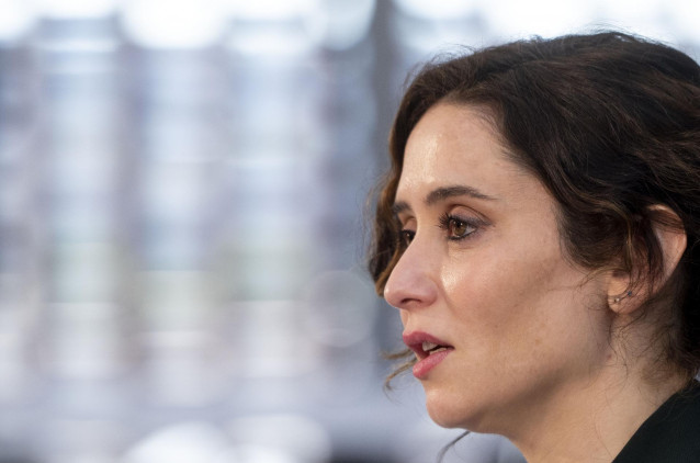 La presidenta de la Comunidad de Madrid, Isabel Díaz Ayuso