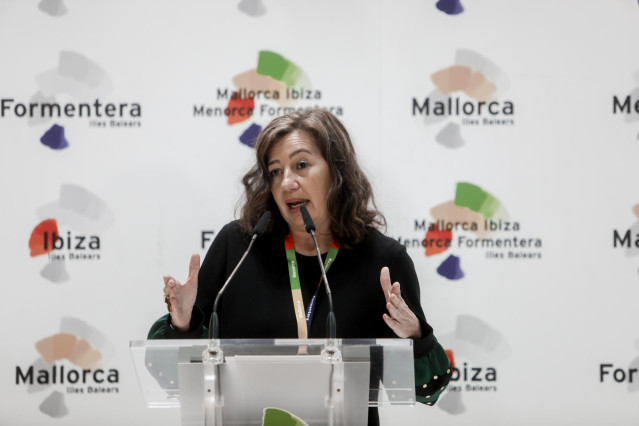 Archivo - La presidenta de Baleares, Francina Armengol.