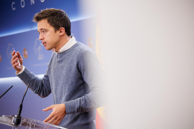 Archivo - El líder de Más País, Íñigo Errejón,