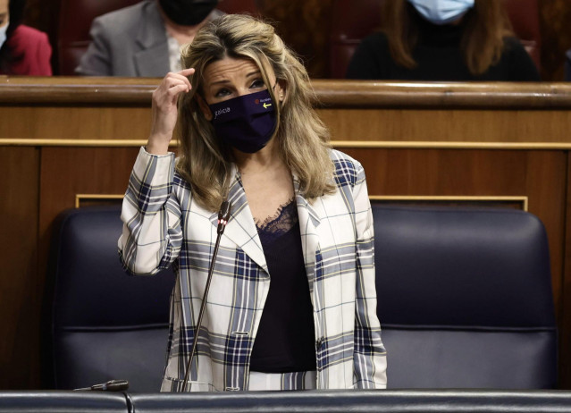La vicepresidenta segunda y ministra de Trabajo, Yolanda Díaz
