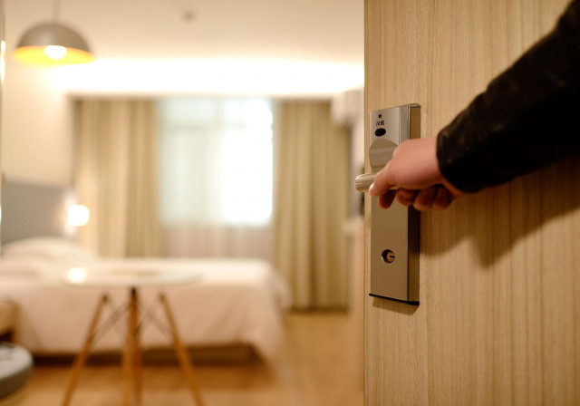 Habitación de hotel.