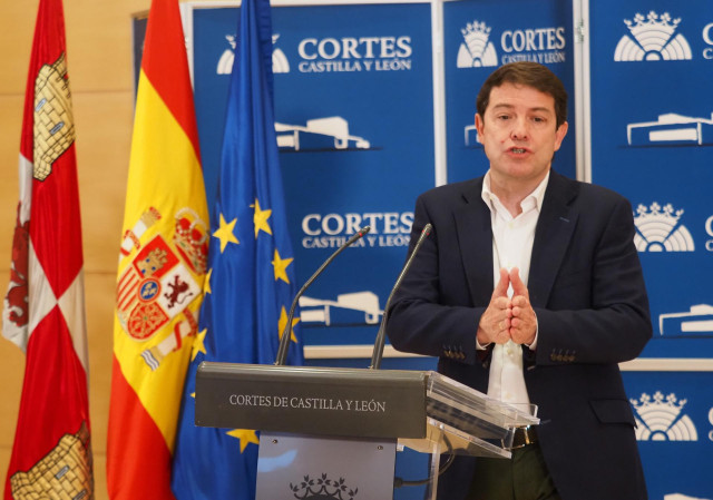 El presidente en funciones de la Junta, Alfonso Fernández Mañueco.