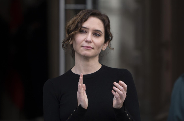 La presidenta de la Comunidad de Madrid, Isabel Díaz Ayuso