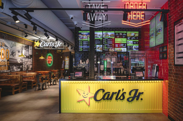 Restaurante de Carls' Jr