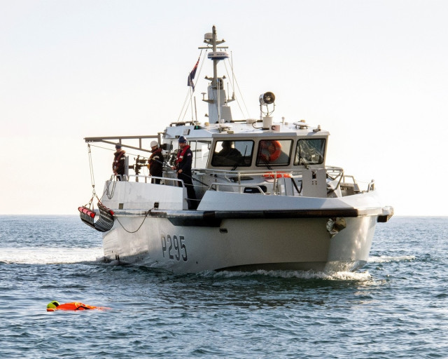 Patrullero 'HMS Cutlass', Del Escuadrón De Gibraltar De La Royal Navy