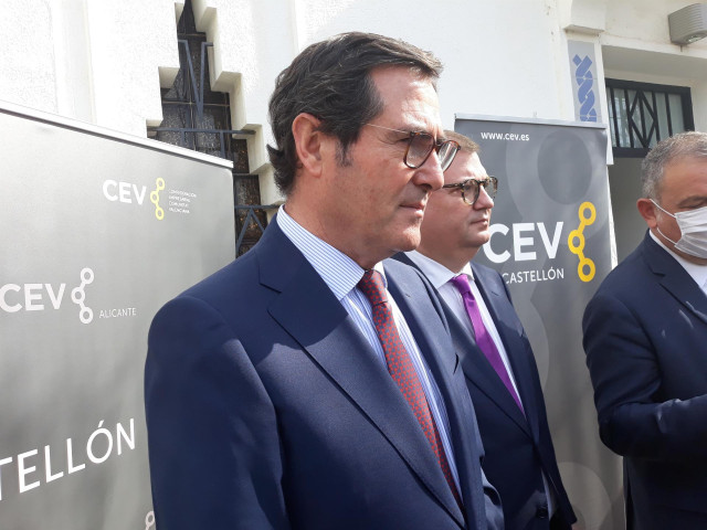 Antonio Garamendi, presidente de la CEOE