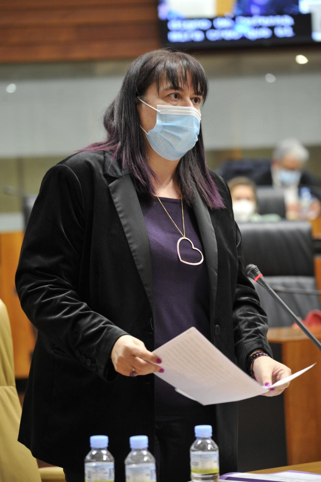 La consejera de Agricultura, Begoña García Bernal, en la Asamblea.