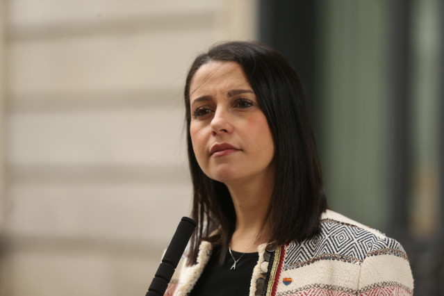La líder de Cs, Inés Arrimadas.