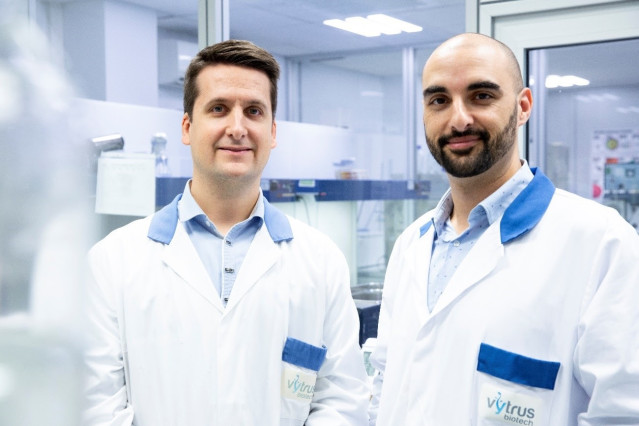 Los fundadores de Vytrus Biotech, Albert Jané y Òscar Expósito.