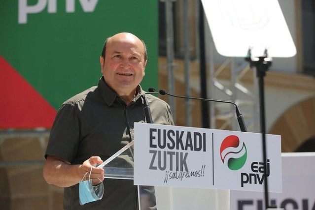 Archivo - El presidente del EBB del PNV, Andoni Ortuzar