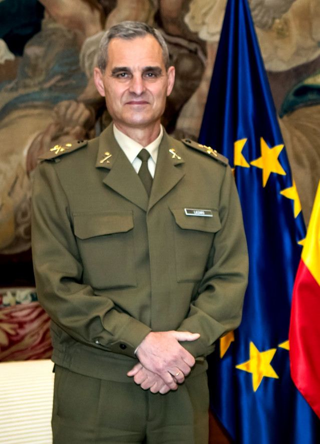 General Aroldo Lázaro, jefe de la misión UNIFIL de Naciones Unidas en Líbano