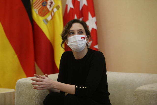 La presidenta de la Comunidad de Madrid, Isabel Díaz Ayuso.