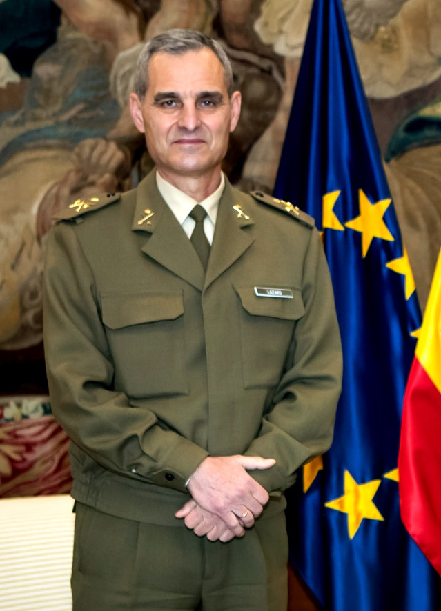 Archivo - General Aroldo Lázaro, jefe de la misión UNIFIL de Naciones Unidas en Líbano