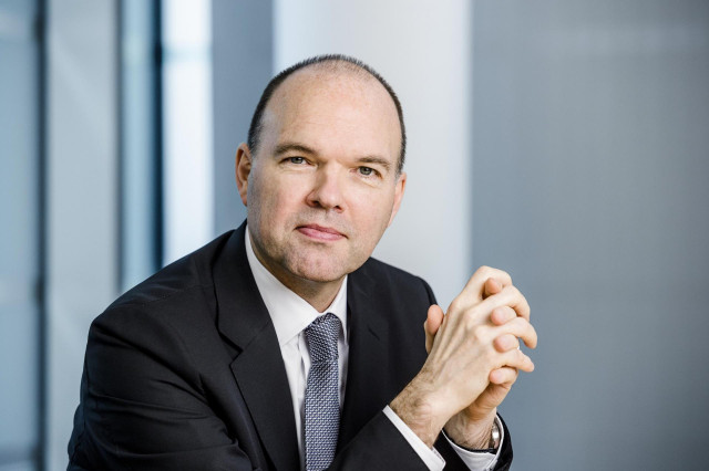 Archivo - Nick Read, consejero delegado de Vodafone