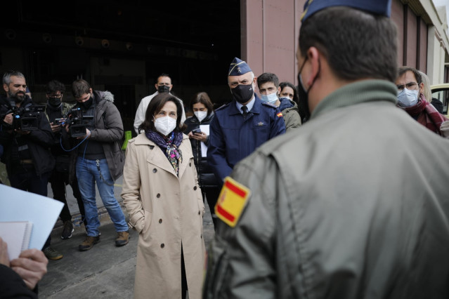 La ministra de Defensa, Margarita Robles