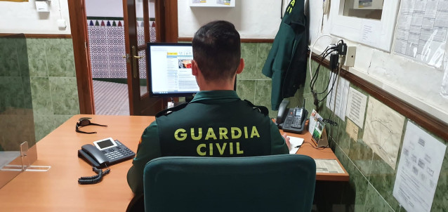 Archivo - Agente de la Guardia Civil.