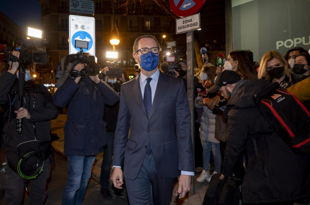 El portavoz del Partido Popular en el Senado, Javier Maroto.