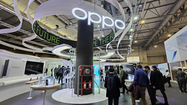 Stand de Oppo en el MWC 2022.