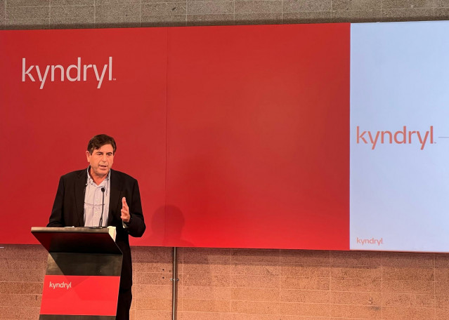 Archivo - Luis Roca, presidente de Kyndryl España y Portugal, durante la presentación de la compañía este jueves, 4 de noviembre de 2021 en Madrid.