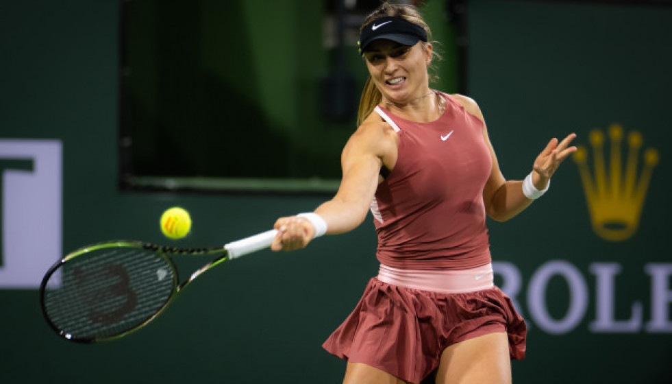 EuropaPress 4315535 paula badosa of spain in action during the third round of the 2022 bnp