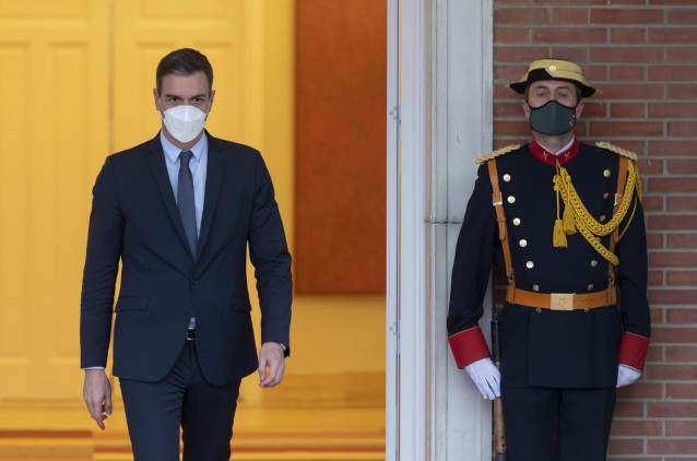El presidente del Gobierno, Pedro Sánchez