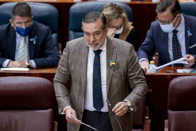 El consejero de Presidencia, Justicia e Interior de la Comunidad de Madrid, Enrique López.