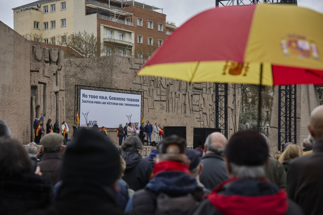 Manifestantes contra el 