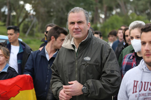El secretario general de Vox, Javier Ortega-Smith