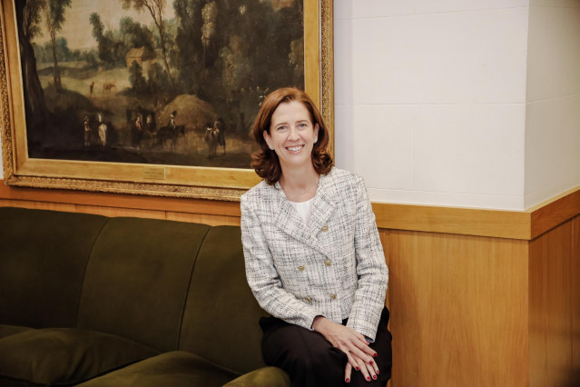 La presidenta de la AEB, Alejandra Kindelán.