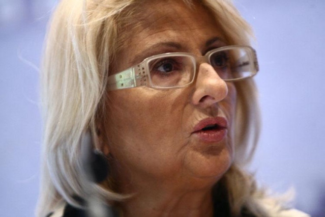 Archivo - María Teresa Costa, expresidenta de la CNE