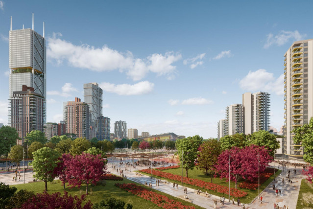 Archivo - Proyecto desarrollo urbanístico Madrid Nuevo Norte