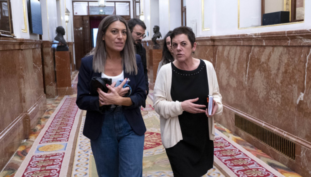EuropaPress 4409889 portavoz junts congreso miriam nogueras portavoz eh bildu congreso mertxe