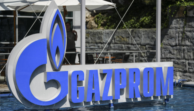 EuropaPress 3361958 filed 27 august 2019 rust the logo of the russian energy supplier gazprom