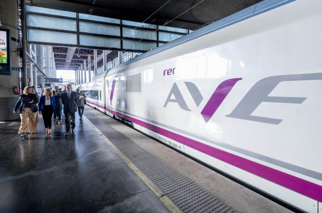 Tren de AVE en Atocha