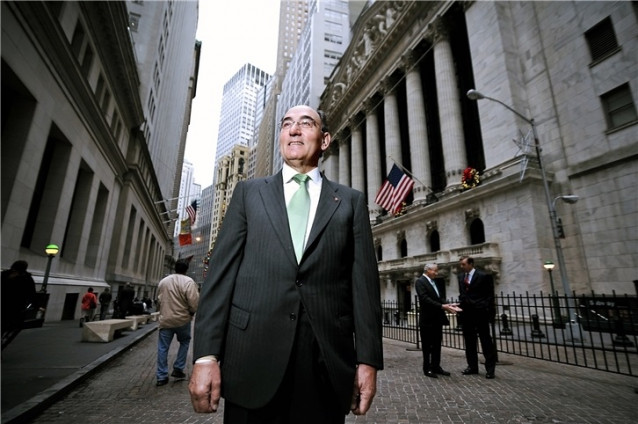 Ignacio Sánchez-Galán en Wall Street