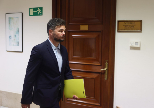 El portavoz de Esquerra Republicana (ERC) en el Congreso, Gabriel Rufián