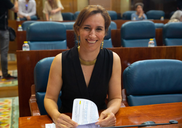 La portavoz de Más Madrid en la Asamblea de Madrid, Mónica García