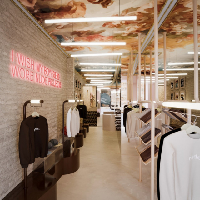 Tienda física de Nude Project
