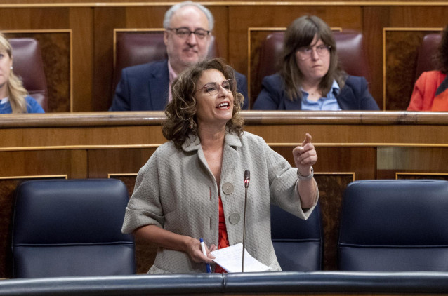 La ministra de Hacienda y Función Pública, María Jesús Montero.