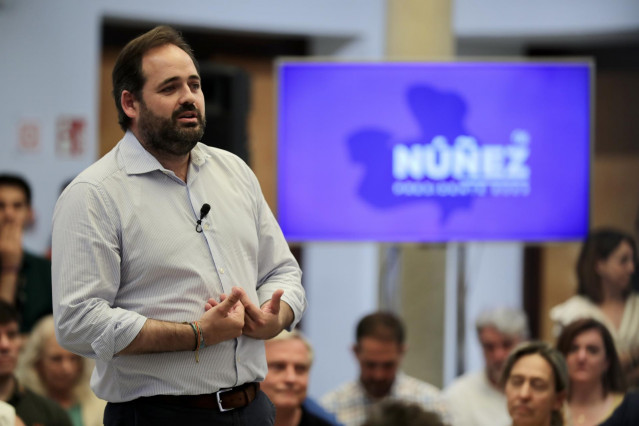 Pp Clm (Cortes De Voz, Enlace Vídeo Y Fotografías) Paco Núñez Presidente La Junta Directiva Del Pp Clm