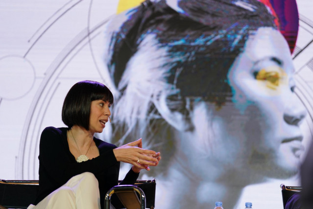 La ministra de Ciencia e Innovación, Diana Morant, inaugura el II Congreso Internacional de Innovación 2022, en Bilbao Exhibition Center.