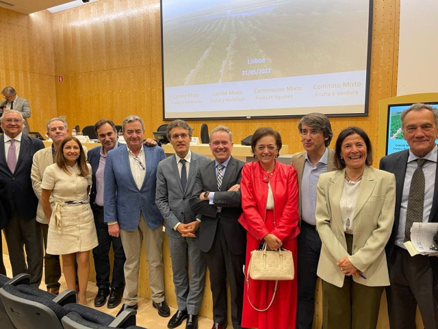 Celebración del Comité Mixto Hispano-Franco-Italiano-Portugués.