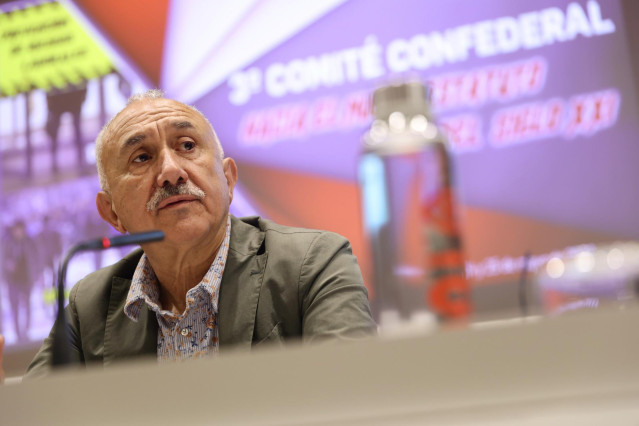 El secretario general de UGT, Pepe Álvarez