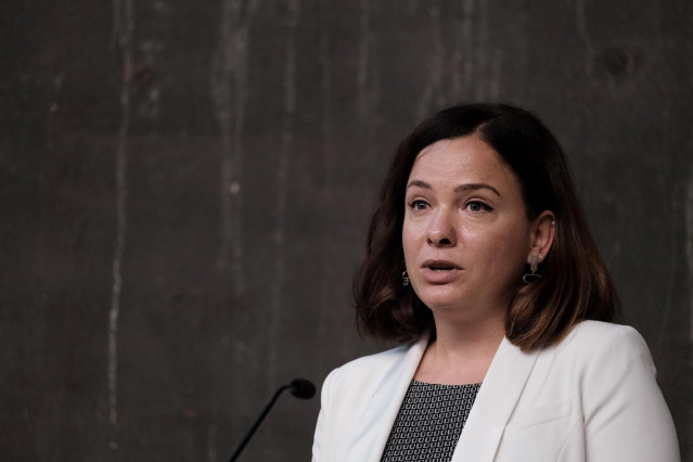 Archivo - La viceconsejera de Justicia del Gobierno de Canarias, Carla Vallejo