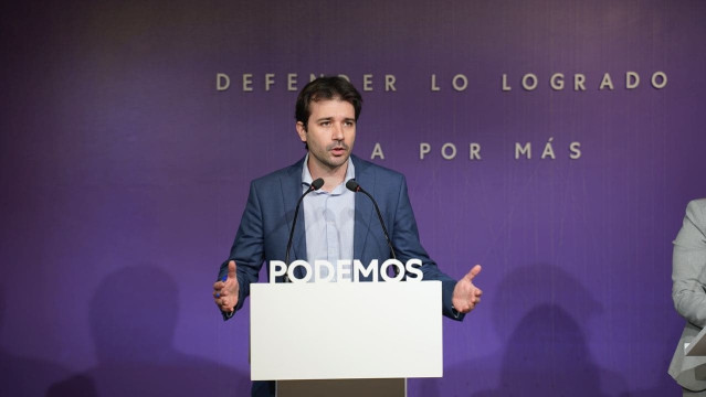 Fotografía Del Coordinador Autonómico De Podemos, Javier Sánchez Serna