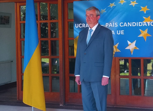 El embajador de Ucrania en España, Serhii Pohoreltsev