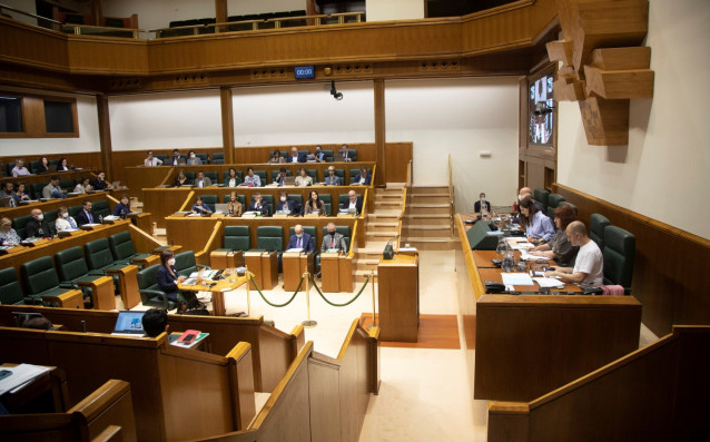 Pleno del Parlamento Vasco
