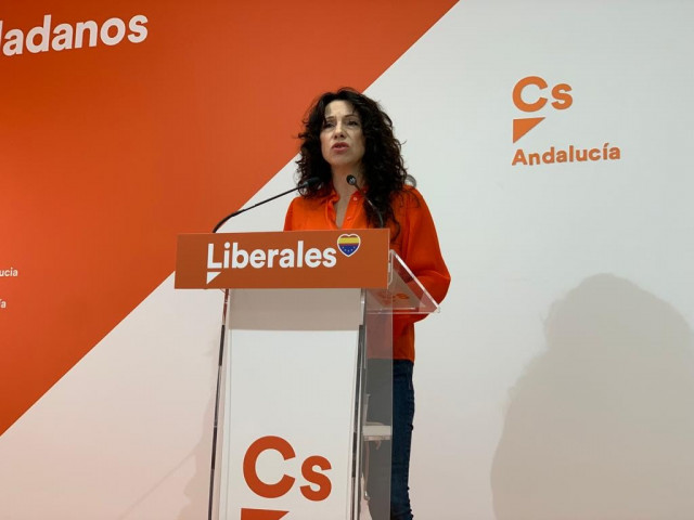 La consejera de Igualdad y candidata de Ciudadanos al Parlamento de Andalucía por Cádiz, Rocío Ruiz, en una imagen de archivo