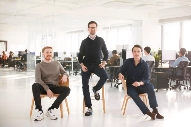 Equipo fundador de Trade Republic.