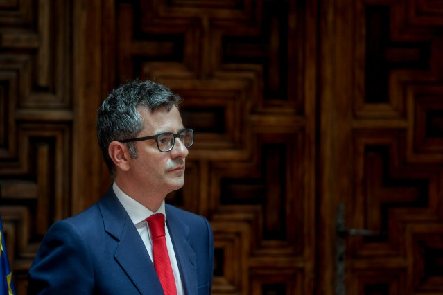 El ministro de la Presidencia, Félix Bolaños